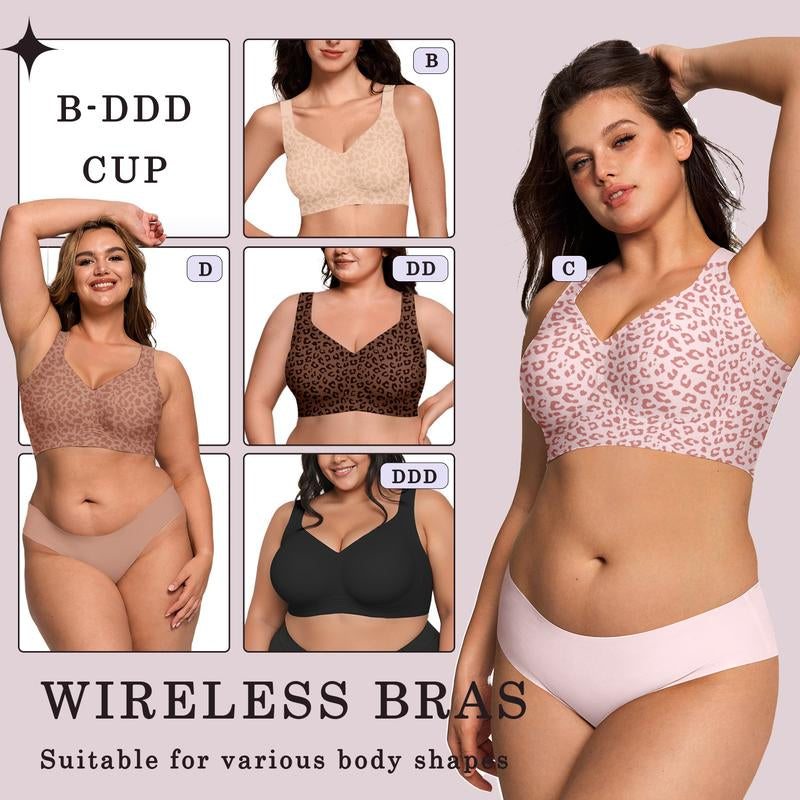 ✨LAST DAY BUY 1 GET 1 FREE🎁Jelly Wireless Bra💃 – Full Coverage, Ultra Soft & All-Day Comfort