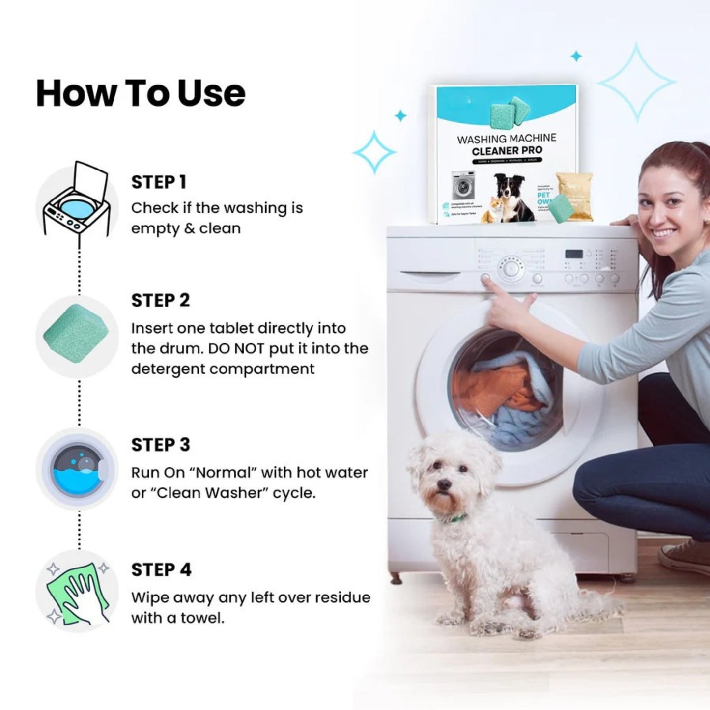 The Washing Machine Cleaner Pro
