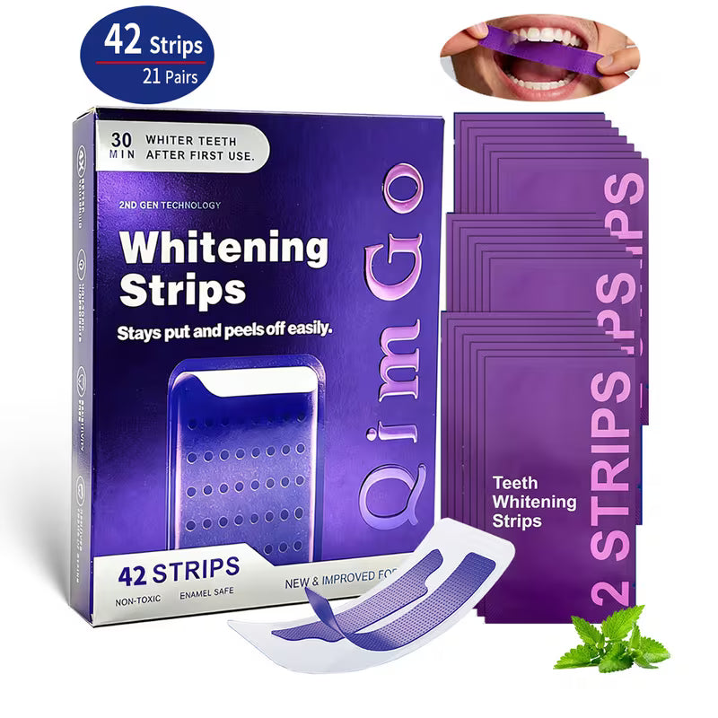 🔥2026 Spring special offer 49% off-🦷Purple Teeth Whitening Strips