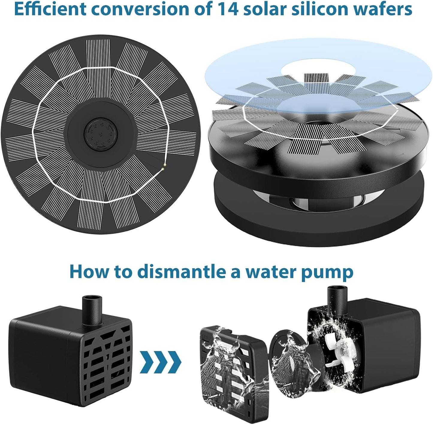 🔥 Hot sale 49% OFF🔥 Outdoor Floating Solar Fountain Pump