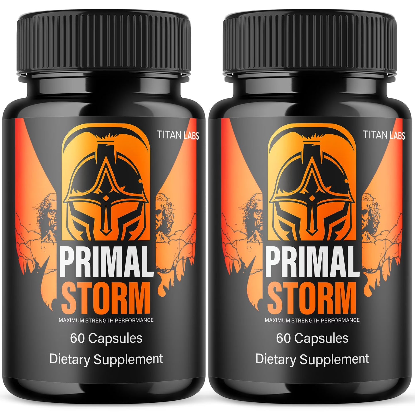 Primal Storm Men's Health & Performance Support Supplement