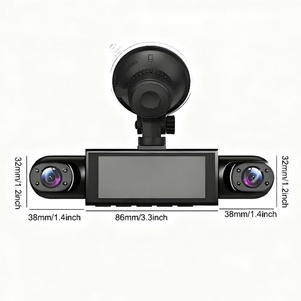 🔥Last Day 49% OFF🚗4-Channel 1080P Dash Camera with Night Vision