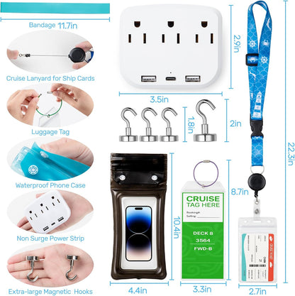 🚢 Cruise Essentials Kit 2026 – Power, Organize & Relax ✨