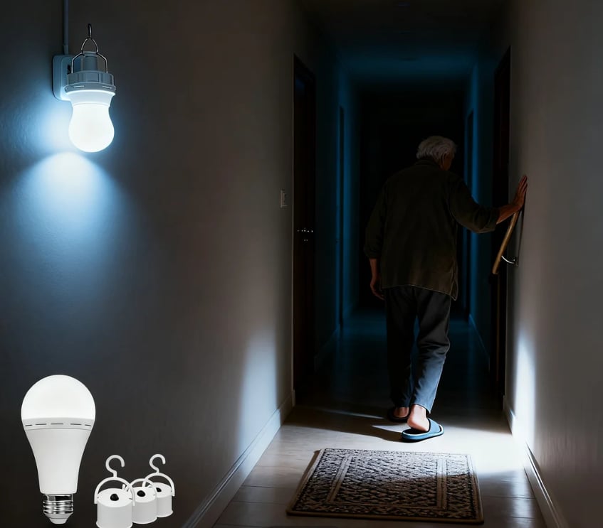 ⏰This Week's Special only $9.99-Rechargeable Emergency Light Bulbs