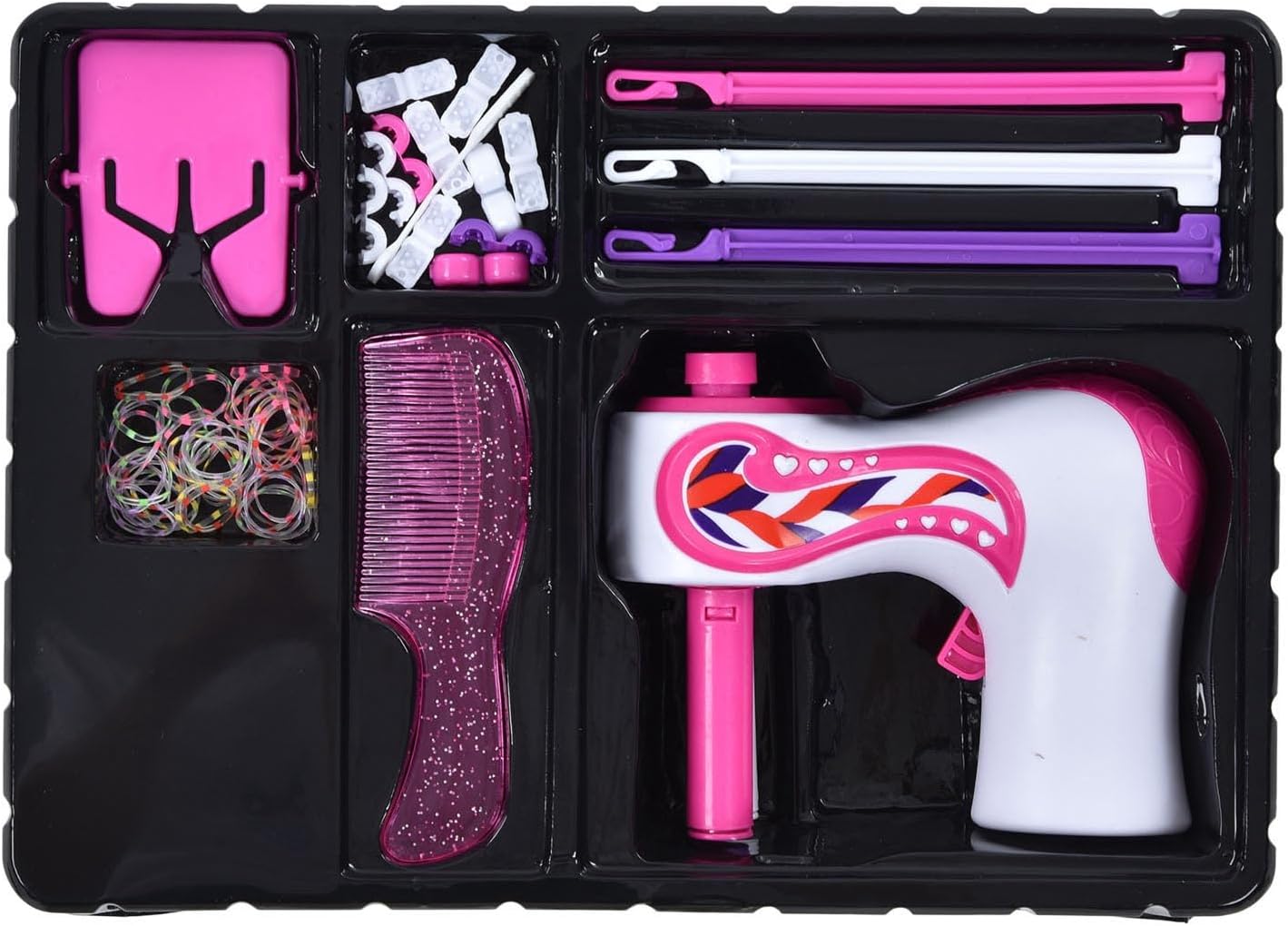 Electric Hair Braider Kit, Automatic Rotating Hair Twisting Machine for Kids DIY Styling Toy