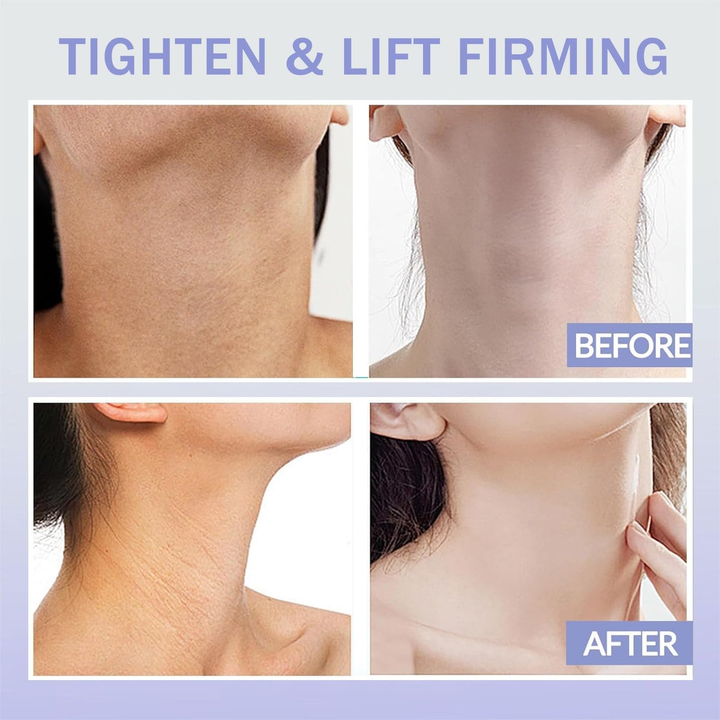 Tighten & Lift Firming Neck Cream, Neck Firming Cream - Best for Tightening Sagging Skin