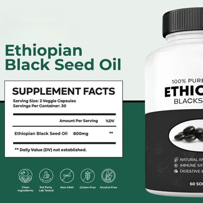 Black Seed Oil - 60 Softgel Capsules