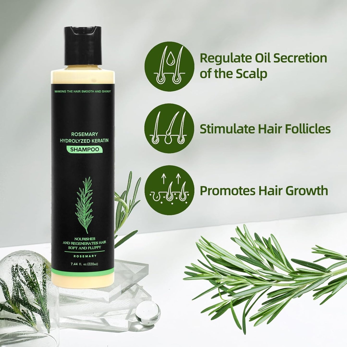 ROSEMARY SHAMPOO - NATURAL HAIR RENEWAL