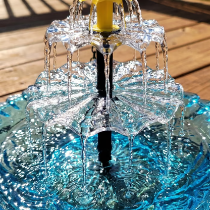 🔥2026 Spring special offer 49% off - 🐦Solar Cascade Hanging Bird Bath Fountain