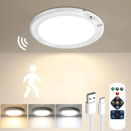 💡 SMART LIGHTING FOR YOUR HOME! ✨ Magnetic ceiling light with motion sensor and remote control