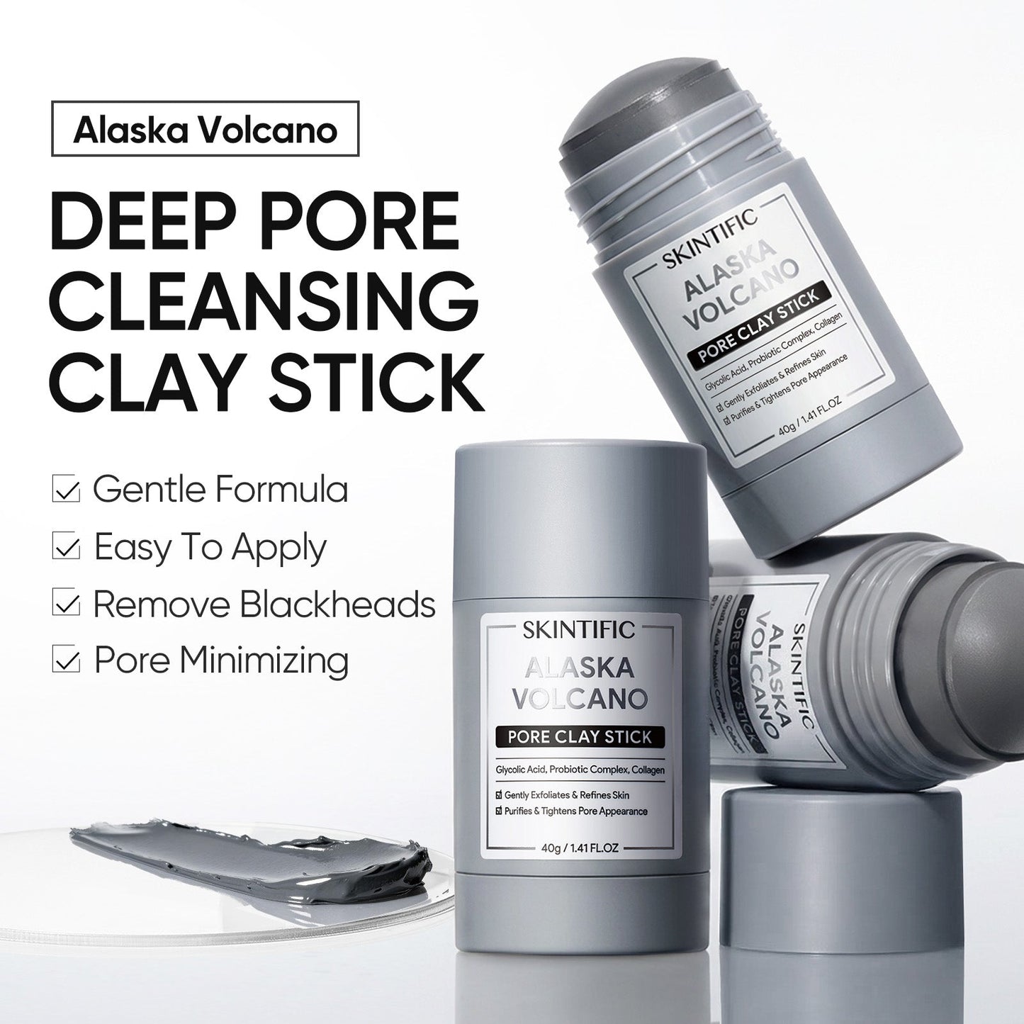 🏆Flash Sale#Alaska Volcano Pore Clay Stick