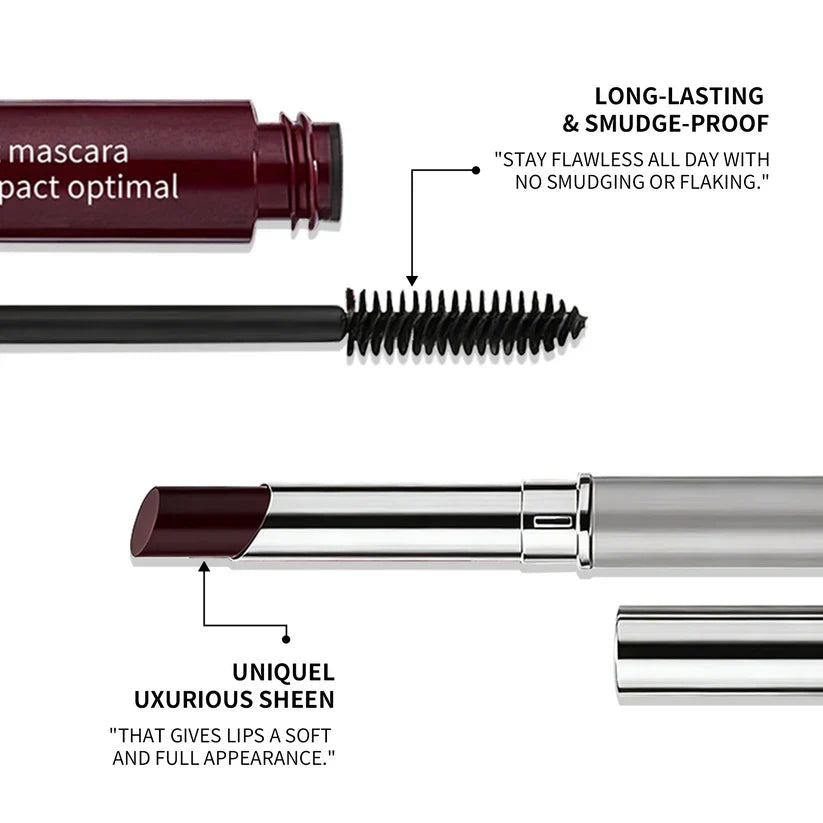 🎁Hot Sale Up to 60% off-🏆:Honey Lip & Eye Bundle - Almost Lipstick Honey + High Impact Mascara Honey🎁🎁