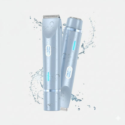 🔥Hot Sale 50% OFF🔥2-in-1 Painless Bikini Hair Trimmer