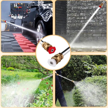 🔥Last Day 50% OFF - 🛠️2026 Upgraded Heavy-Duty Jet Nozzle Power Washer for Garden Hose