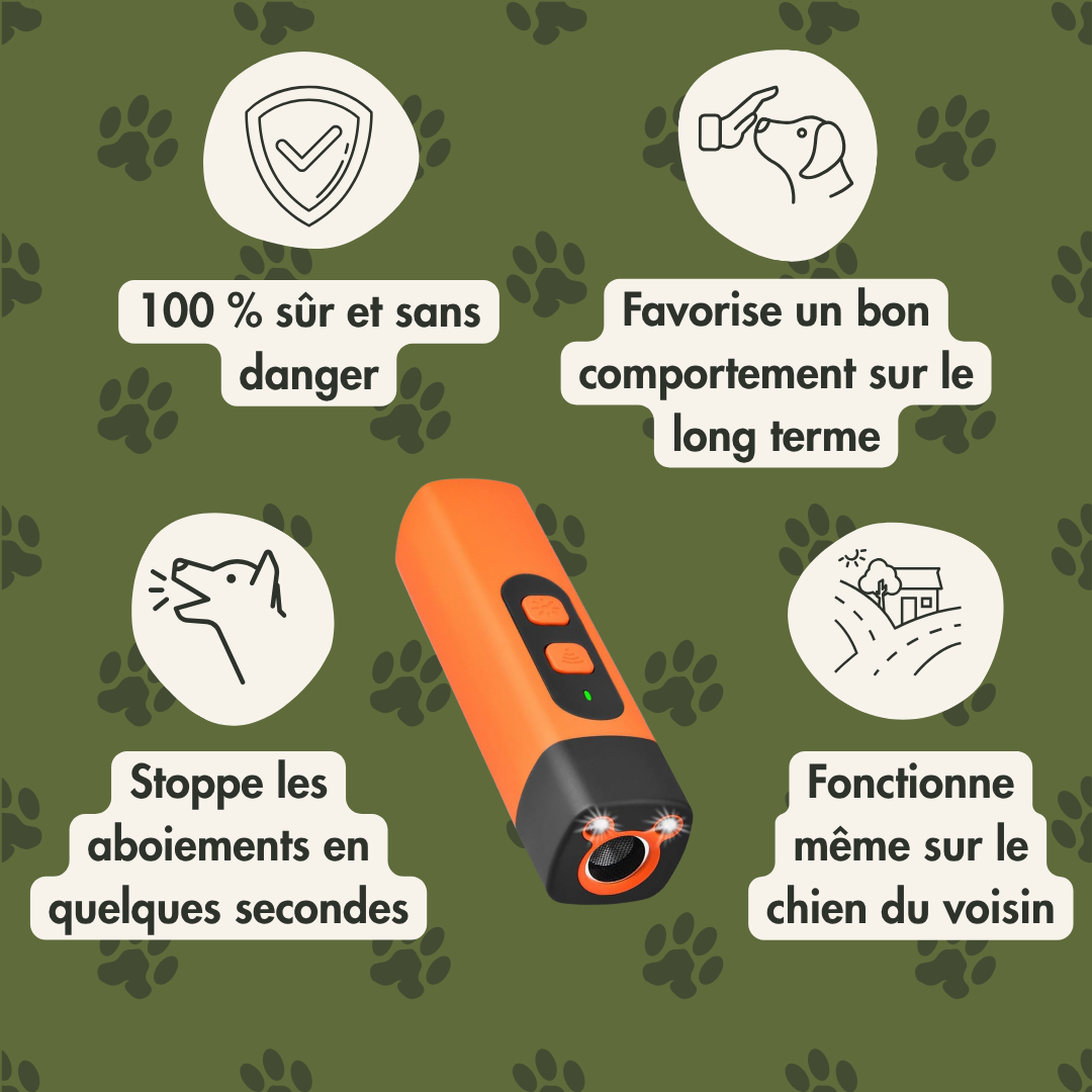 🔥Hot sale 49% off🔥 Ultrasonic anti-barking device – Gently stop barking with a single press