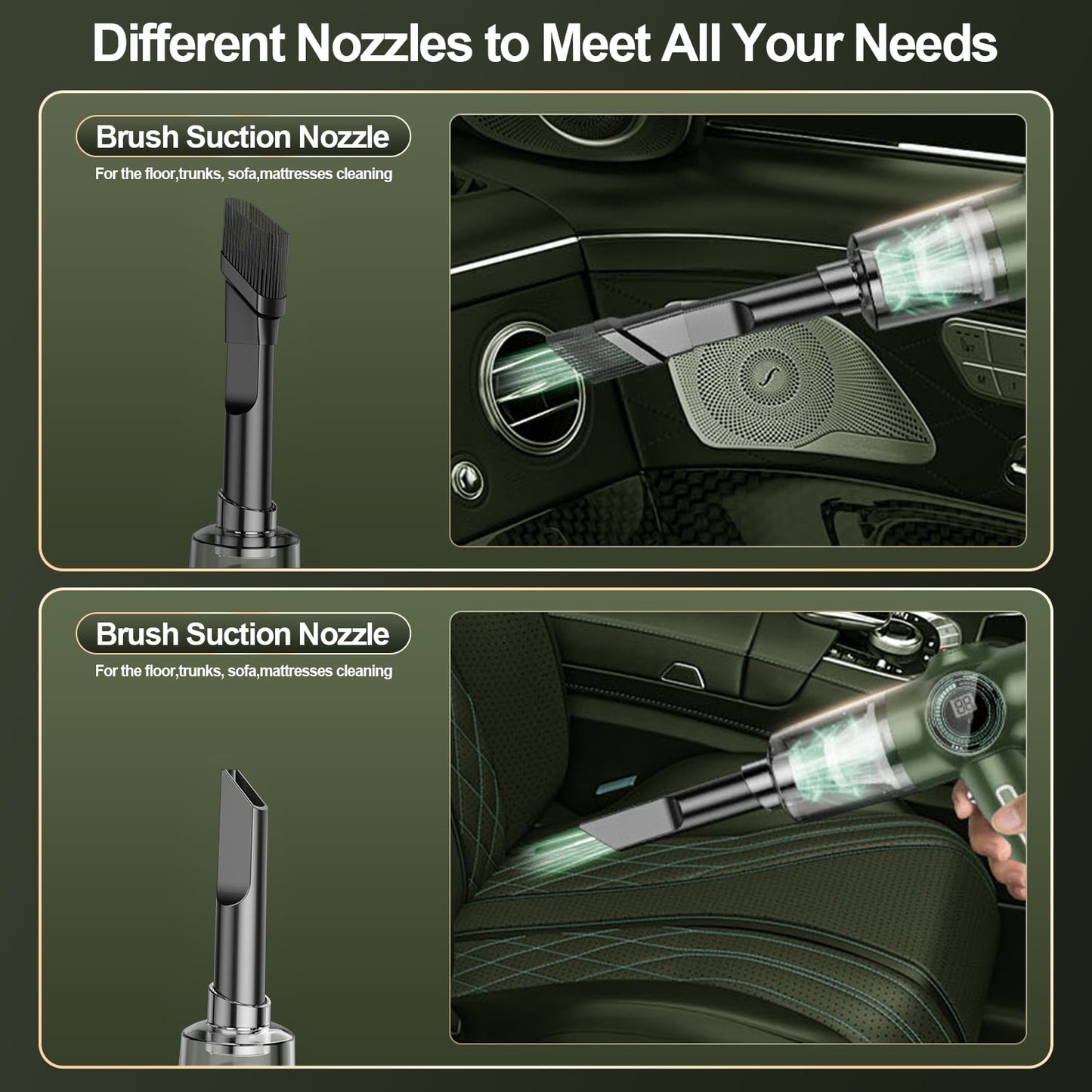 🔥2026 Spring special offer 49% off - Jujue Cordless Handheld Vacuum Cleaner - Portable