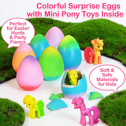 🦄 Magical Hatching Unicorn Eggs (6-Pack)