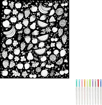 🏆Flash Sale#🔥The Attention Rebuilder-DIY Coloring Blanket