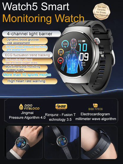 🏆Flash Sale#❤️ Flagship Smartwatch for Health Protection, 24/7 Health Data Center🥰