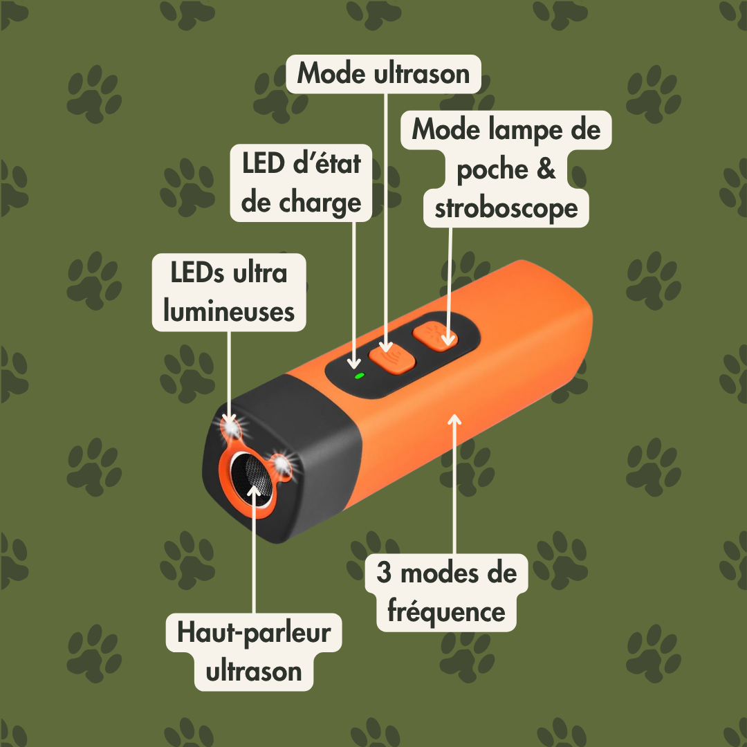🔥Hot sale 49% off🔥 Ultrasonic anti-barking device – Gently stop barking with a single press