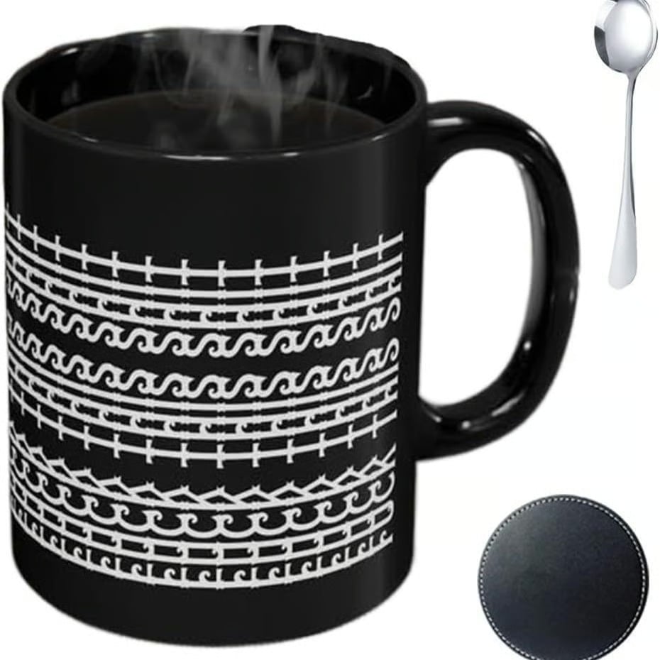 ☕ The Mug That Says What Everyone’s Thinking 350ml- “F*ck This Sh*t” Hidden Message Coffee Mug