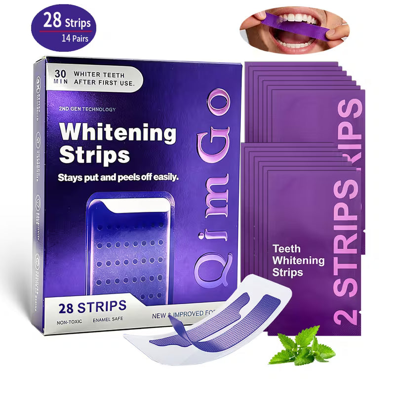 🔥2026 Spring special offer 49% off-🦷Purple Teeth Whitening Strips
