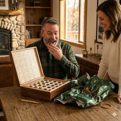 ⏰Last 4 hours Sale: Save 49%-✨100% Handcrafted Solid Wood Hunting Memory Box (Basic)