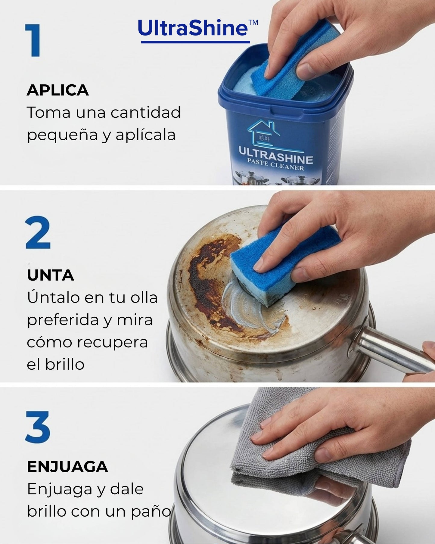 🔥HOT SALE 49% OFF🔥 Powerful Stainless Steel Cookware Cleaning Paste