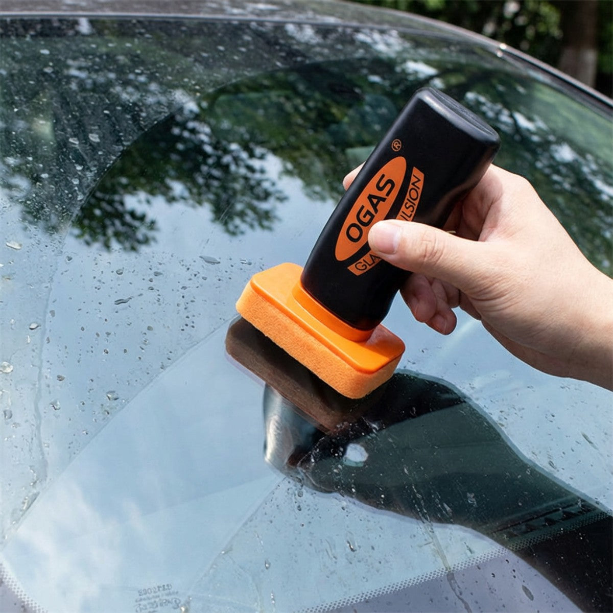🚗 Automotive Oil Film Cleaning Brush for Car Windows – Glass Cleaning Board
