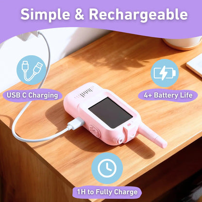 Video Walkie Talkie For Kids - Stay Connected, Play Anywhere