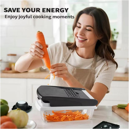 🔥Hot sale 49% off🔥 New multi-functional kitchen vegetable chopper with seven blades