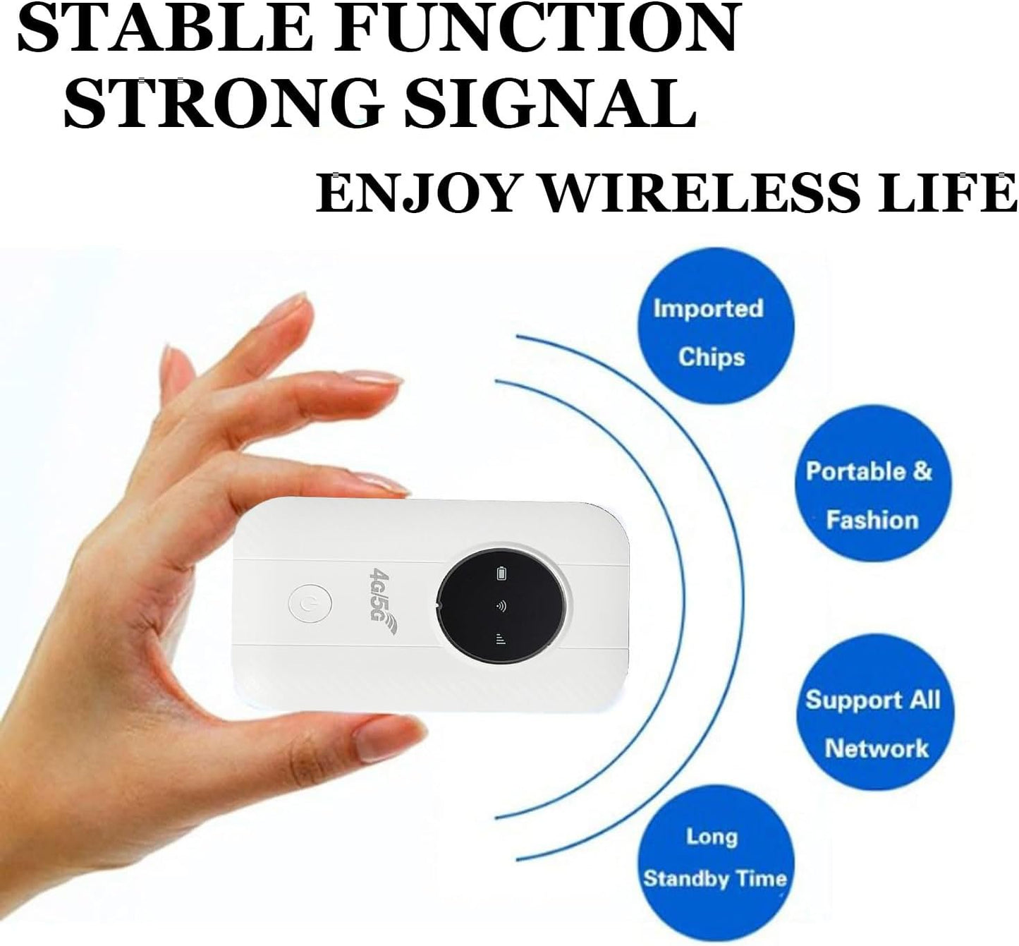 Hot Sale 49% OFF🔥🔥[Power on and use] All-network portable wifi