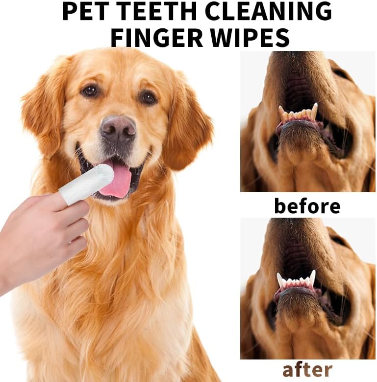 FreshSmile Pet Teeth Cleaning Wipes (Dogs & Cats)
