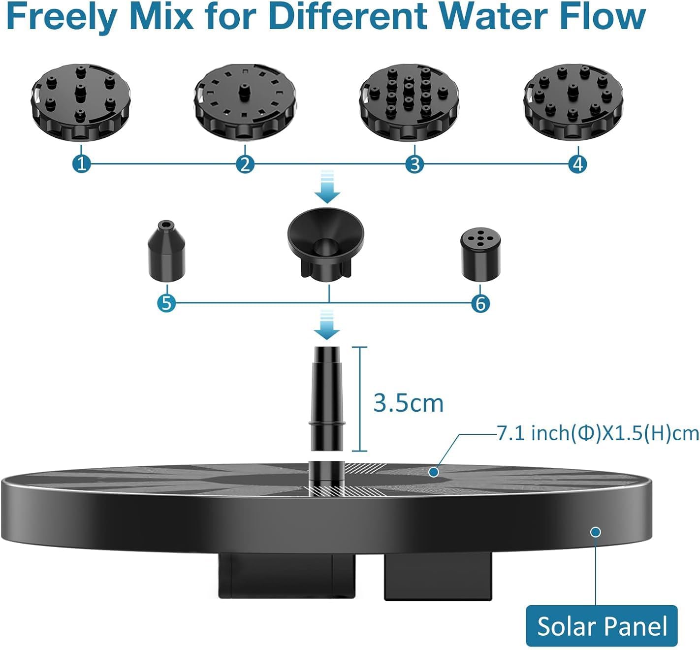 🔥 Hot sale 49% OFF🔥 Outdoor Floating Solar Fountain Pump
