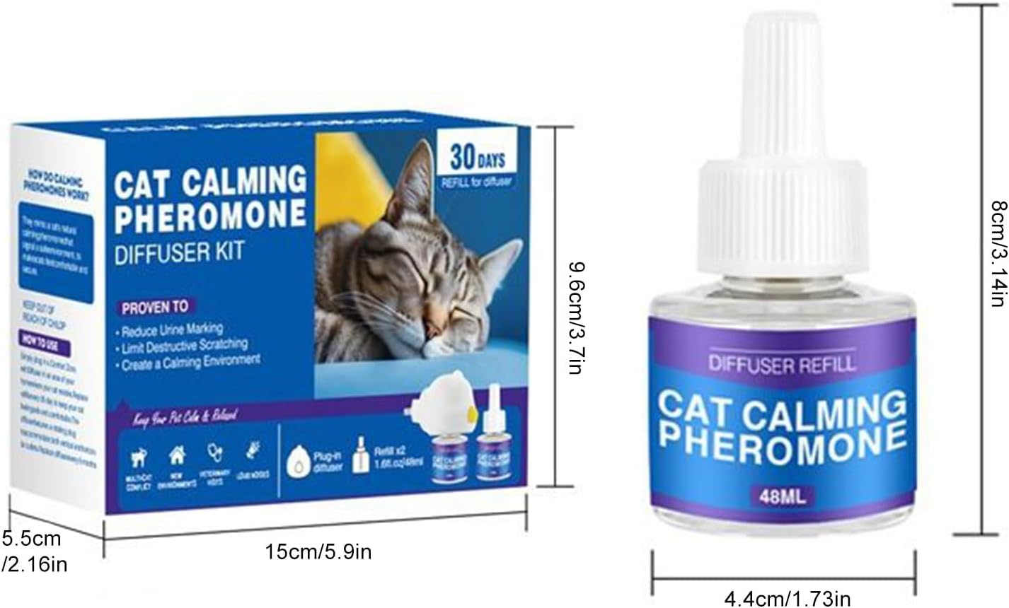 Calming Cat Pheromone Diffuser - Feline Pheromone Diffuser