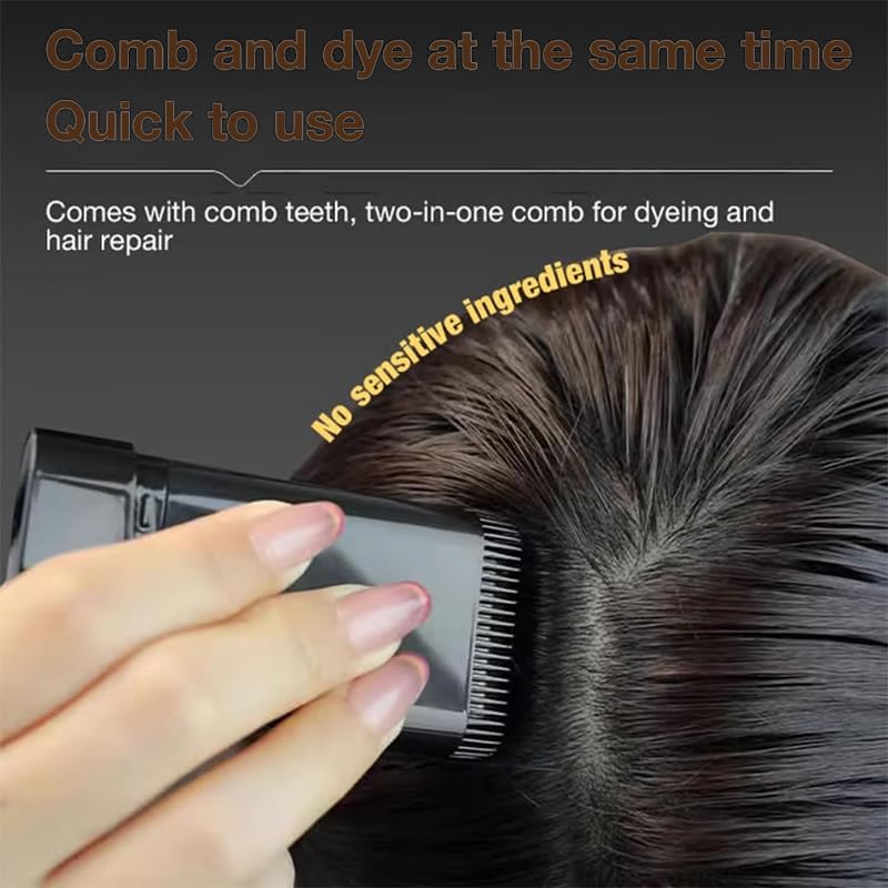 🔥HOT SALE 49% OFF 🔥 Touchup Pro Stick – Instant Grey Coverage & Natural Black Shine