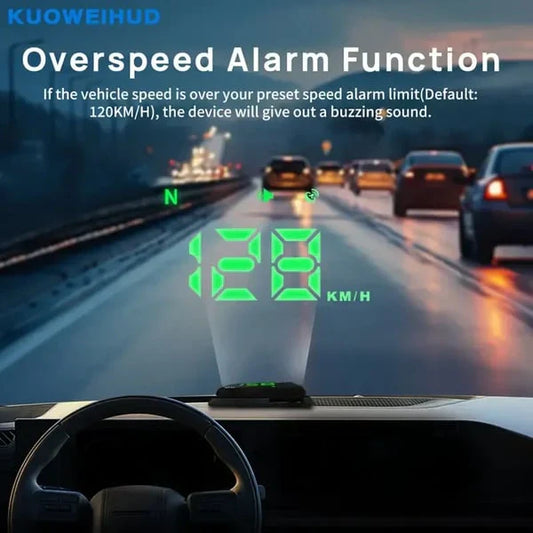 🔥HOT SALE 49% OFF🔥-🚗 Head-Up Display Car GPS Digital Speedometer
