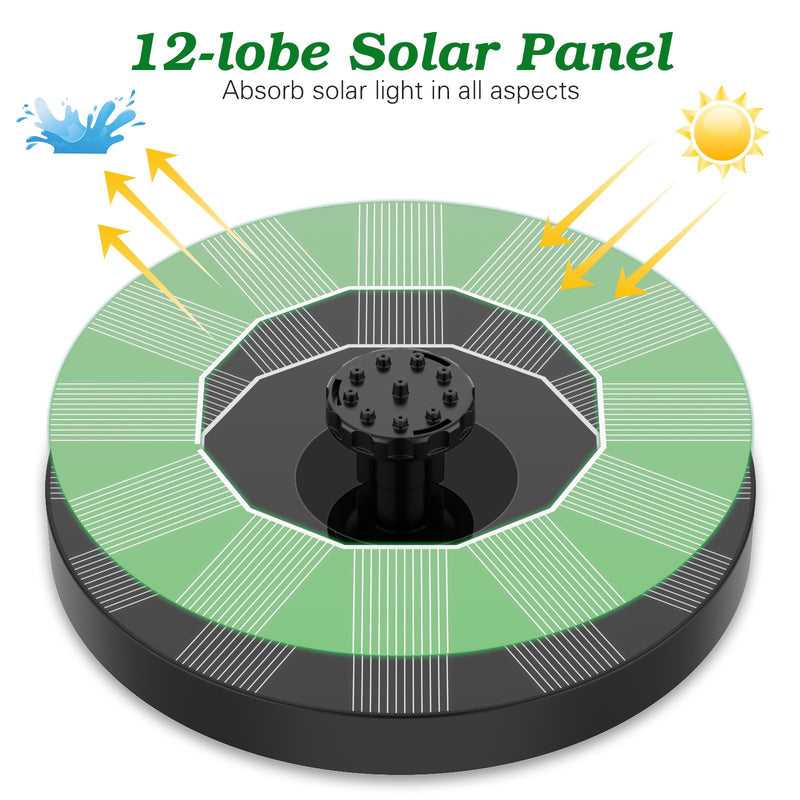 Last Day 49% OFF🔥 Solar-Powered Baby Bathtub Water Pump