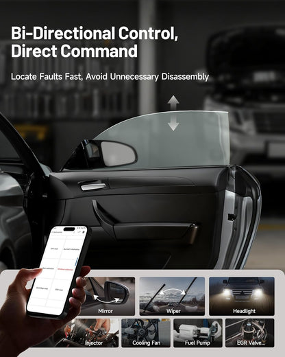 HOT SALE 60% OFF 🔥2026 NEW OBD2 Scanner Bluetooth Wireless Full System Diagnostic Tool