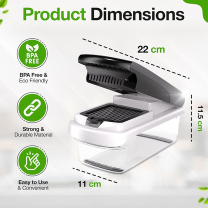 🔥Hot sale 49% off🔥 New multi-functional kitchen vegetable chopper with seven blades