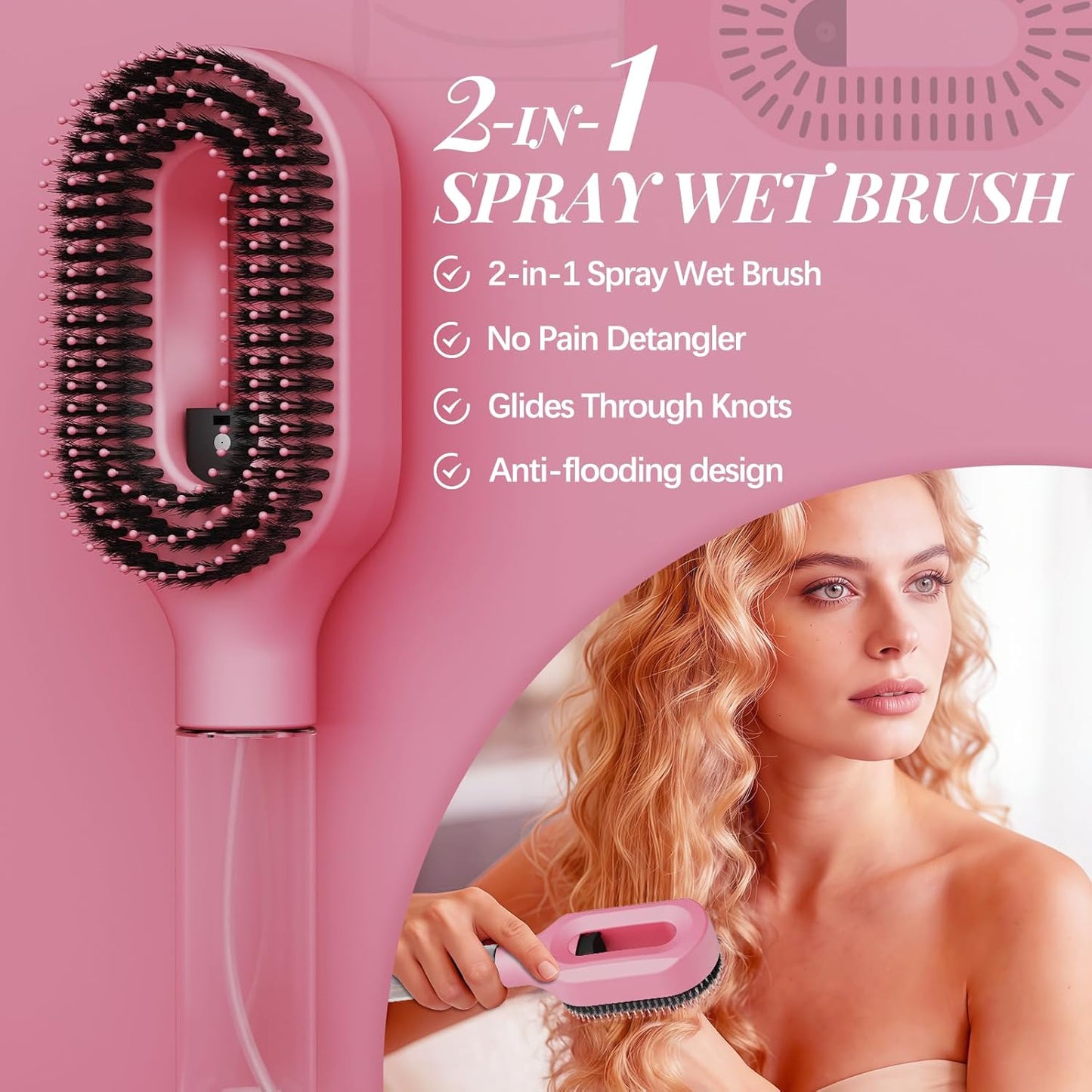 🔥2026 Spring special offer 49% off -Brush & Hydrate Your Hair in One Step