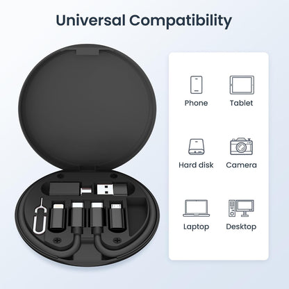6-in-1 Multi USB Type-C Adapter Kit
