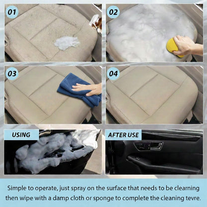Automotive Interior Foam Cleaner, Enzyme for Car Seats