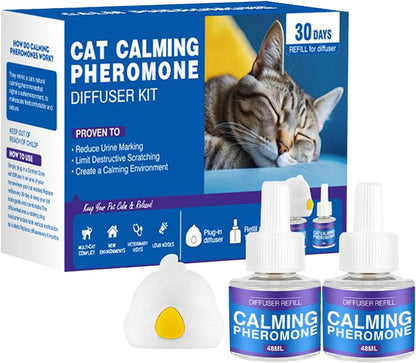 Calming Cat Pheromone Diffuser - Feline Pheromone Diffuser