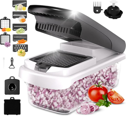 🔥Hot sale 49% off🔥 New multi-functional kitchen vegetable chopper with seven blades