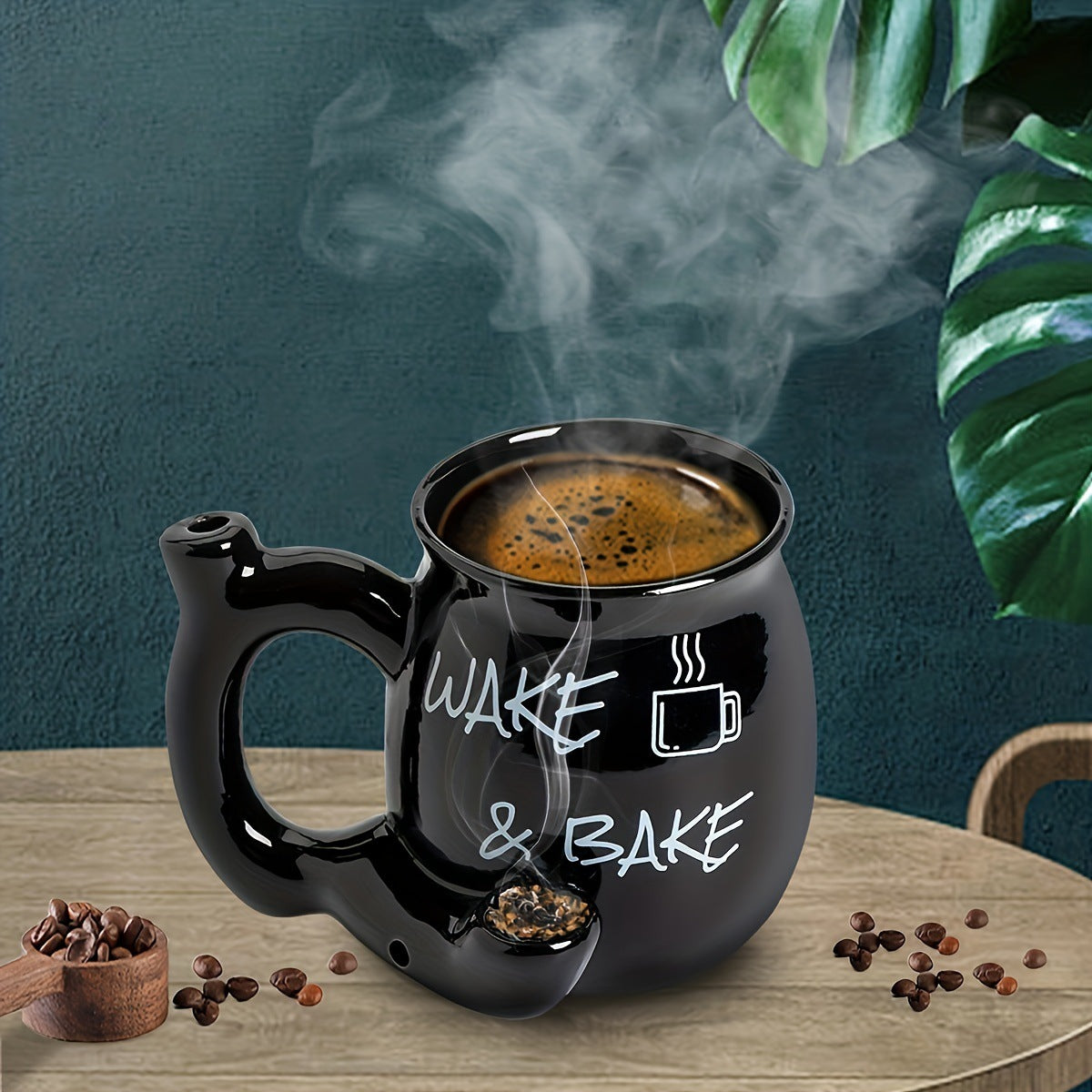 Last Day 49% OFF🔥 Multifunctional Ceramic Smoking Coffee Cup