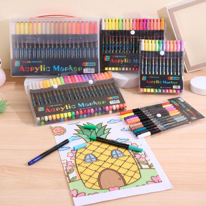 🔥HOT SALE 49% OFF 🔥 Double-ended acrylic markers, art supplies set, doodling markers