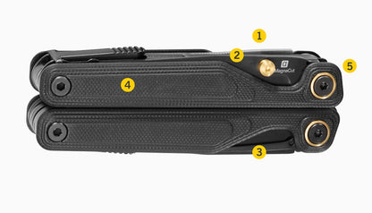 🏆Flash Sale#🛠️HOT SALE 49% OFF🛠️Wave Alpha Edc Multi Tools with Reverse Tanto Blade & G10 Handles