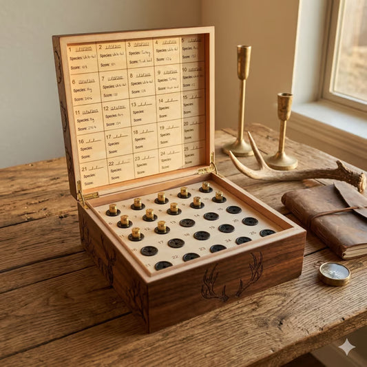 ⏰Last 4 hours Sale: Save 49%-✨100% Handcrafted Solid Wood Hunting Memory Box (Basic)