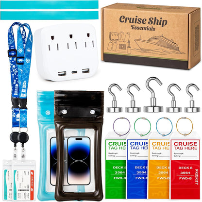 🚢 Cruise Essentials Kit 2026 – Power, Organize & Relax ✨